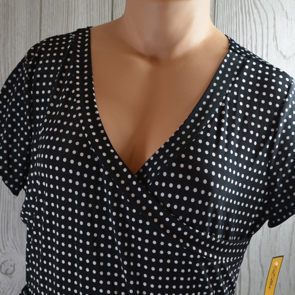 Ella Samani Polka Dot Maxi Dress PLUS SIZE - Picture 4 of 6